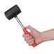 Киевлянка резиновая, 680 г, 60 мм, черная резина, металлическая ручка INTERTOOL HT-0232 HT-0232 фото 5