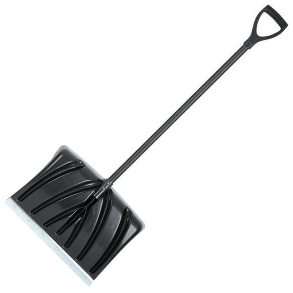Лопата для прибирання снігу 460 * 340мм з ручкою 960 мм INTERTOOL FT-2021 FT-2021 фото