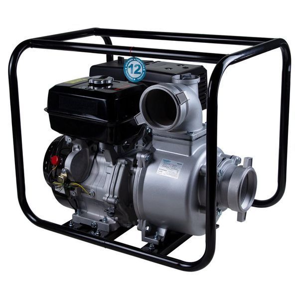Мотопомпа 18л.с. Hmax 35м Qmax 120м&sup3;/год (4-х тактний) AQUATICA AQ60CX (772533) 772533 фото
