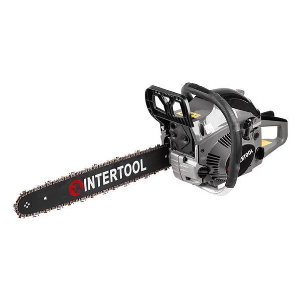 Бензопила цепная, 2,6 кВт (3,5 к/с), 58 см&sup3;, шина 45 см, 3200 об/мин INTERTOOL DT-2209 DT-2209 фото