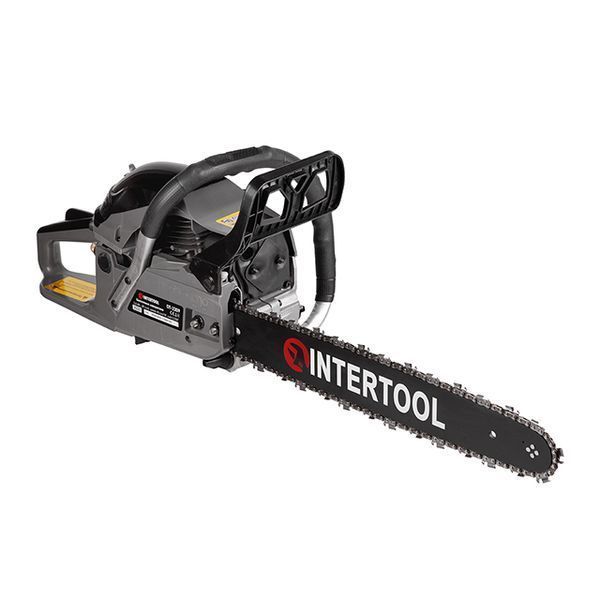 Бензопила цепная, 2,6 кВт (3,5 к/с), 58 см&sup3;, шина 45 см, 3200 об/мин INTERTOOL DT-2209 DT-2209 фото