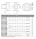 Циркуляционный насос BPS65-13SF-2340/220V, кабель питания, присоединительный комплект "NPO" 305412 фото 2