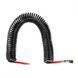 Шланг BLACK M-Flex 6,5&times;10 мм, 15 м, спиральный полиуретановый, с поворотным шарниром, латунными быстроразъемными соединениями, STORM INTERTOOL PT-1794 PT-1794 фото 1