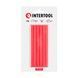 Комплект клеевых красных стержней, 7,4&times;100 мм, 12 шт. INTERTOOL RT-1043 RT-1043 фото 1