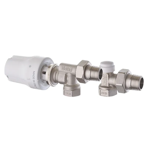 Комплект для подключения радиатора Roho R5170-050K - 1/2" осевой (RO0120) RO0120 фото