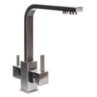 Смеситель для кухни под осмос Globus Lux LAZER GLLR-0111-8-STSTEEL 000014967 фото