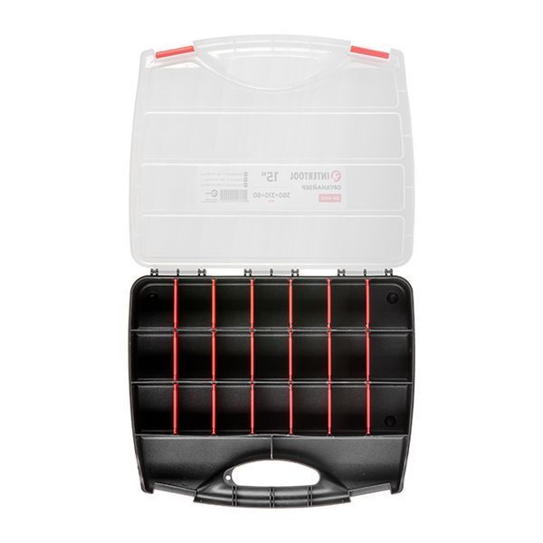 Органайзер 15" 380*310*60 мм INTERTOOL BX-4002 BX-4002 фото