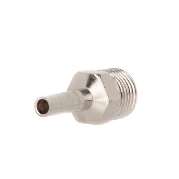Переходник с наружной резьбой 1/4" на шланг 6 мм INTERTOOL PT-1843 PT-1843 фото