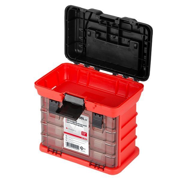 Органайзер багатофункціональний для метизів 11" 279*184*260 мм INTERTOOL BX-4020 BX-4020 фото