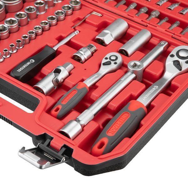 Набор инструментов 1/2" & 1/4" 94ед (ET-6094SP) INTERTOOL ET-9094 ET-9094 фото
