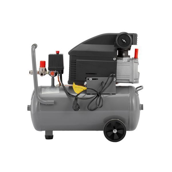 Компрессор, 24 л, 1,5 кВт, 220 В, 8 атм, 206 л/мин, 80 дБ INTERTOOL PT-0010 PT-0010 фото