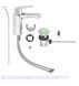 Змішувач для раковини M-розміру Grohe Eurosmart Cosmopolitan (23325000) 23325000 фото 3