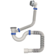 Сифон для ванны Mixxus SV-03-A 1 1/2" прямоточный с пластиковым выпуском и переливом (MI8200) MI8200 фото 1