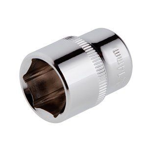 Головка шестигранна 1/4", 14&times;25 мм, Cr-V, STORM INTERTOOL ET-0444 ET-0444 фото