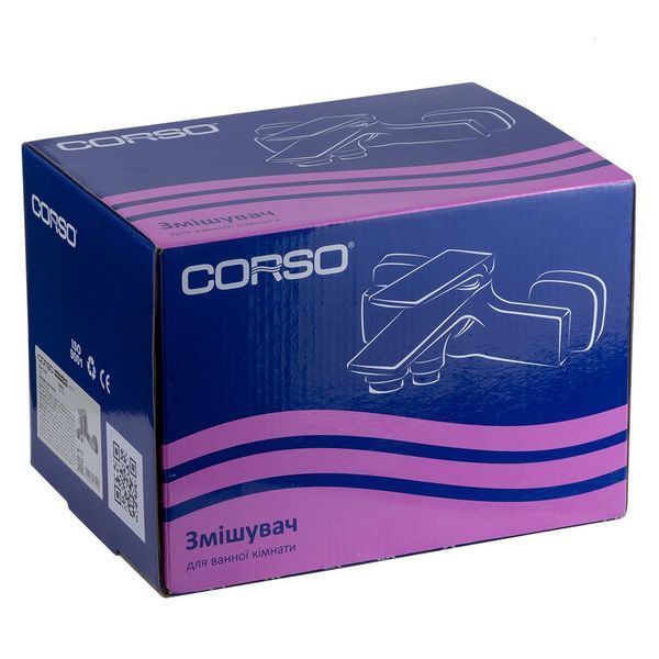 Змішувач MARMORE &Oslash;35 для ванни литої CORSO DB-1C138C (9623200) DB-1C138C фото