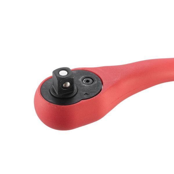 Рукоятка с храповым механизмом на 72 зуба 3/8" изогнутая Cr-v(Professional) INTERTOOL HT-2108 HT-2108 фото