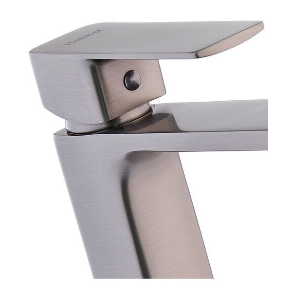 Смеситель для умывальника Haiba Kubus 001 High Graphite (HB4002) HB4002 фото