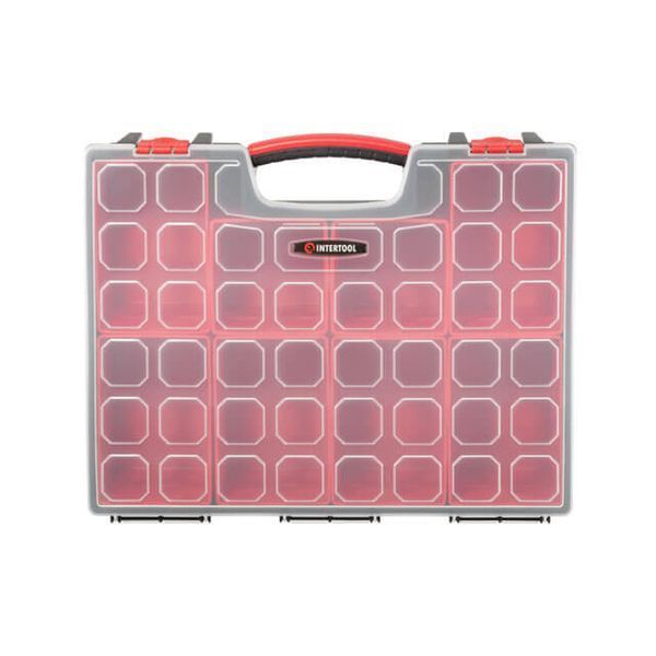 Органайзер 16 ", 8 лотків, 41.5х33х11 cm INTERTOOL BX-4034 BX-4034 фото