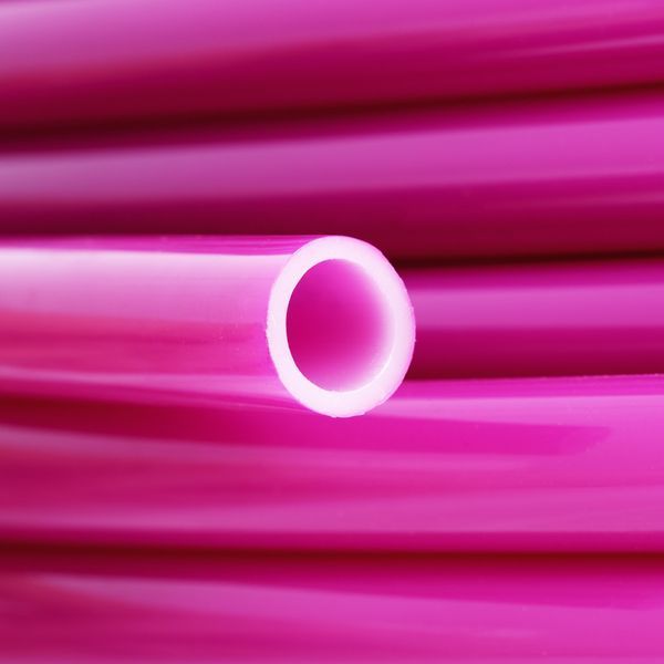 Труба для теплої підлоги з кисневим бар'єром Koer PEX-B EVOH 16*2,0 (pink) (240 м) (KR2828) KR2828 фото