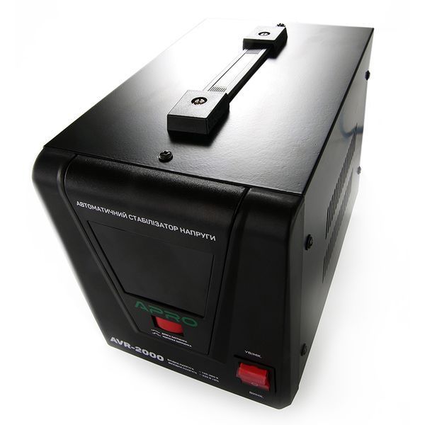 Стабілізатор напруги релейний AVR-2000, 1600Вт APRO (852020) 852020 фото