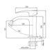 Смеситель для умывальника Koer KB-12007-01 (Цвет хром) (KR3442) KR3442 фото 7
