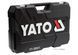 Набір головок торцевих YATO : квадрат 1/2", 3/8", 1/4" з інструментами, насадками. 216 шт. YT-38841 YT-38841 фото 3