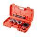 Набір плашок трубних 3 шт, для нарізання різьби: 1/2", 3/4", 1" INTERTOOL SD-8003 SD-8003 фото 1