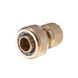 Конектор латунний з аквастопом 1/2" на шланг 3/4", STORM INTERTOOL GE-1217 GE-1217 фото 2