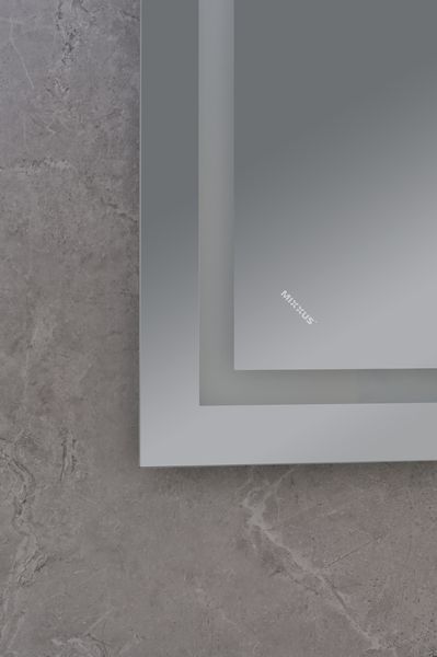 Зеркало Mixxus WARM MR12-80x60-Reverse с Led Touch, Anti-fog, димером, регулятором яркости (MI6672) MI6672 фото