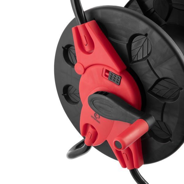 Котушка для шланга 1/2", 60 м, матеріали: PP, ABS, сталь INTERTOOL GE-3004 GE-3004 фото