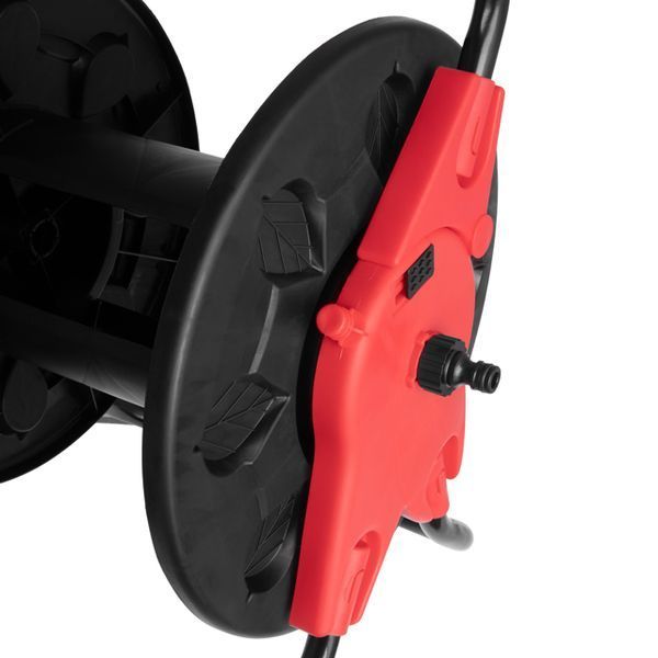 Котушка для шланга 1/2", 60 м, матеріали: PP, ABS, сталь INTERTOOL GE-3004 GE-3004 фото