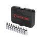 Набір біт TORX у кейсі, 1/2", S2, T20-T60, 55 мм, STORM INTERTOOL ET-8400 ET-8400 фото 2