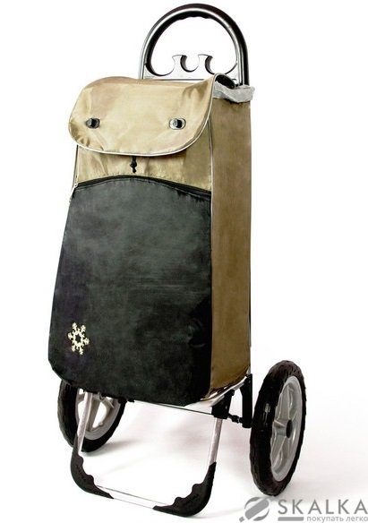 На фото Сумка-тележка Aurora Vienna 55 Brown/Black (926845)