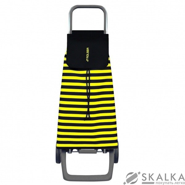 На фото Сумка-тележка Rolser Jet Marina Joy 40 Negro/Lima (926684)