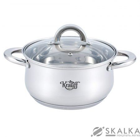 Кастрюля Krauff 18 см 2.2 л (26-238-018) На фото Кастрюля Krauff 18 см 2.2 л (26-238-018)