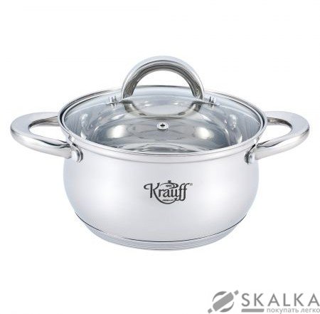 Кастрюля Krauff 20 см 3 л (26-238-019) На фото Кастрюля Krauff 20 см 3 л (26-238-019)