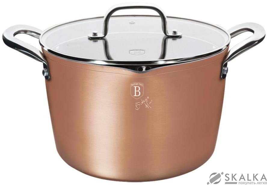 Кастрюля Berlinger Haus Haus Bronze Titan 24х15.7 см 6 л (BH-1692) На фото Кастрюля Berlinger Haus Haus Bronze Titan 24х15.7 см 6 л (BH-1692)