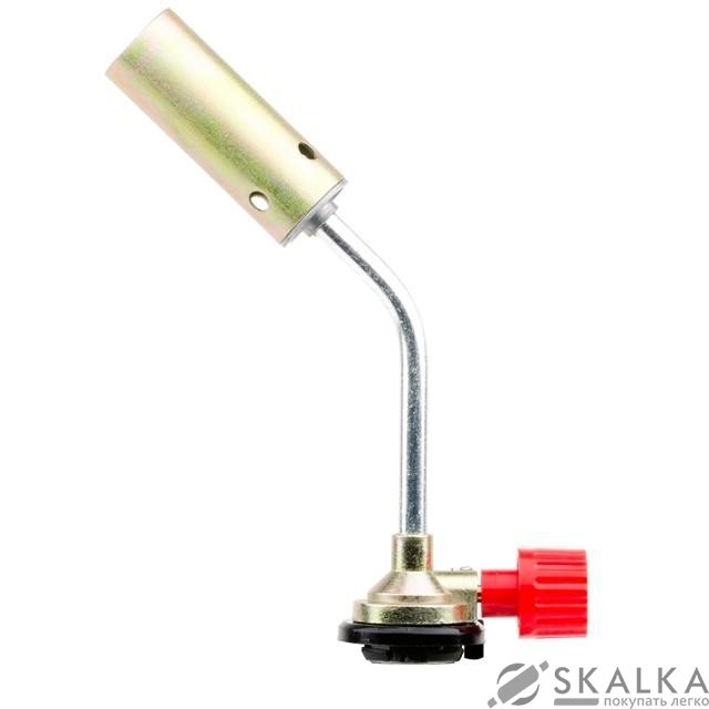 На фото Горелка газовая Intertool регулятор, сопло D=23мм (GB-0026)