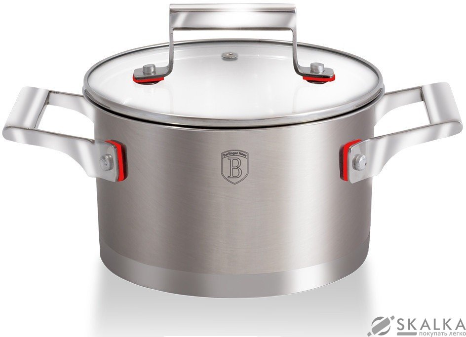 На фото Кастрюля Berlinger Haus Phantom Line 16х8 см 1.6 л (BH-1329)
