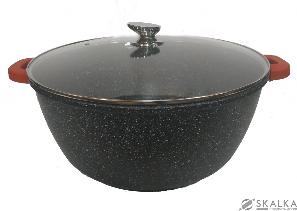 На фото Кастрюля с мраморным покрытием Zurrichberg 40х17 см (ZBP-7098 Black)