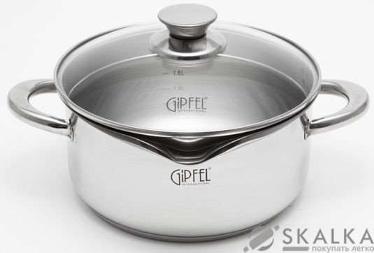 На фото Кастрюля Gipfel COCKTAIL 20х9.5 см 3 л (1248)
