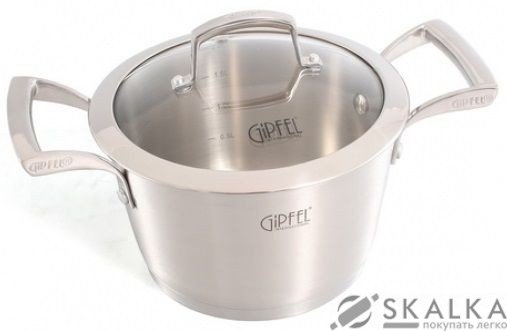На фото Кастрюля Gipfel GENESIS 18х10.5 см 2.2 л (1253)