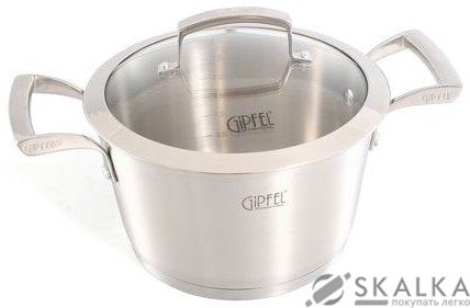 На фото Кастрюля Gipfel GENESIS 20х11.5 см 2.9 л (1254)