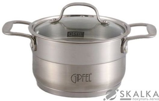 На фото Кастрюля Gipfel GALA 16х9 см 1.8 л (1272)