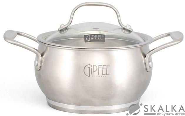 На фото Кастрюля Gipfel FORUM 16х9 см 1.8 л (1373)