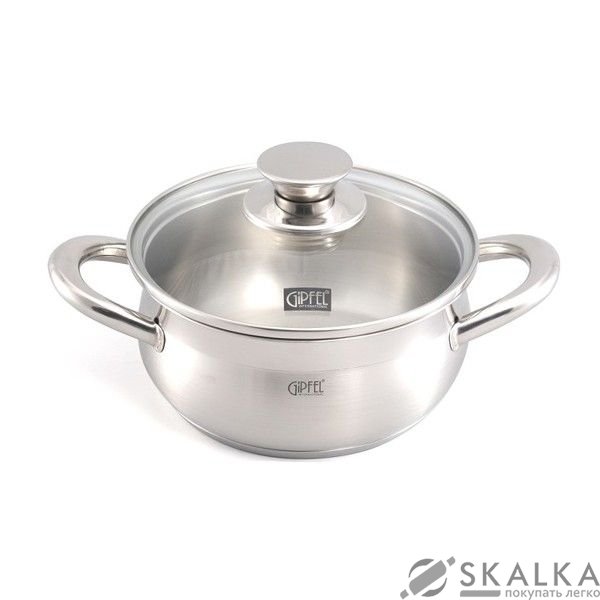 На фото Кастрюля Gipfel SERENADE 18х8.5 см 2.1 л (1743)