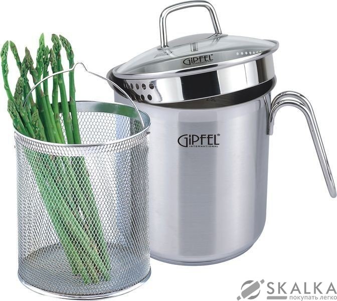 На фото Кастрюля Gipfel ITUM 16х18 см 3.6 л (1301)