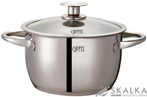 На фото Кастрюля Gipfel NORUM 24х13.5 см 5.4 л (1824)
