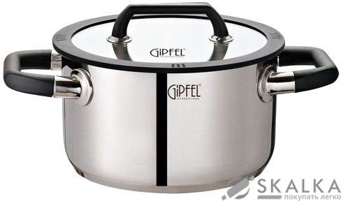 На фото Кастрюля Gipfel FORO 24х13.5 см 6.1 л (1828)