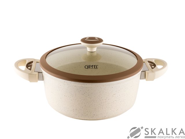 Кастрюля Gipfel Sonrizo 20 см 2.2 л (0432) На фото Кастрюля Gipfel Sonrizo 20 см 2.2 л (0432)